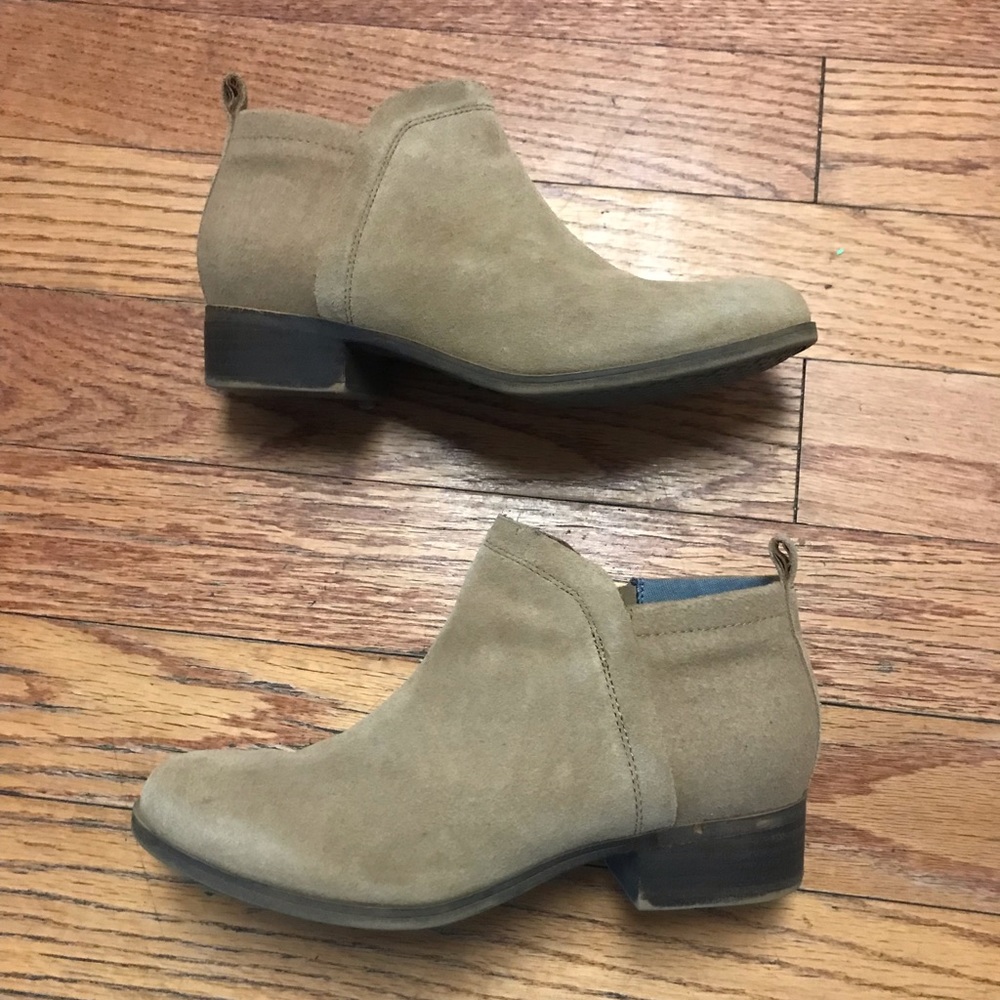 TOMS Suede Booties
